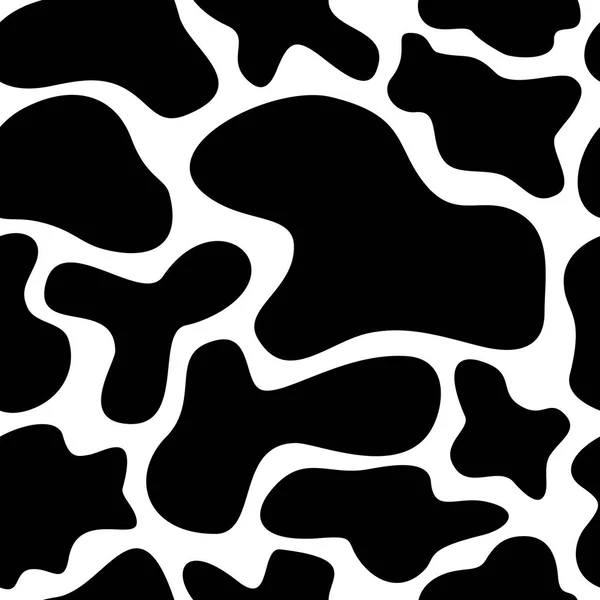 Cow pattern as a background — Stock Vector