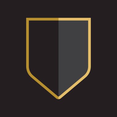 boş bir alanı ile kalkan