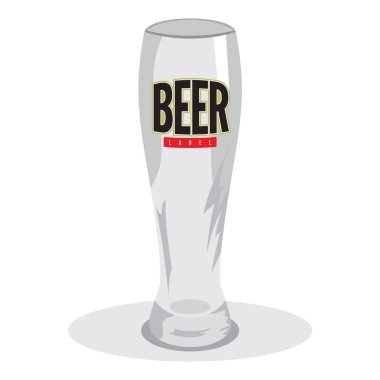 Beyaz bira cam