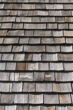 biraz yaşlı ahşap sallar katmanlı