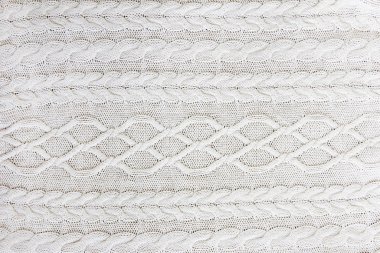 Gri süvetere yün örgü kumaş dokusu