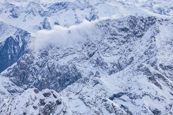 Alpes en Austria, vista aérea — Foto de Stock
