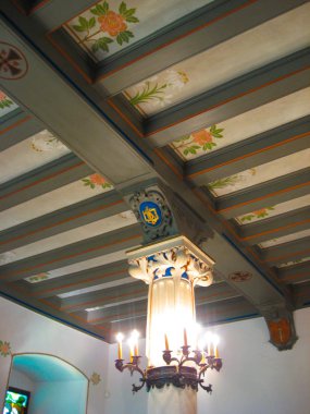 Baranow Sandomierski, Poland - October 08, 2013: View on the int