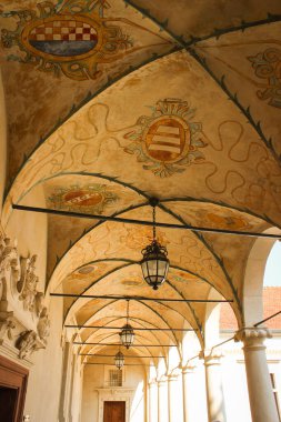 Baranow Sandomierski, Poland - October 08, 2013: View on the arc