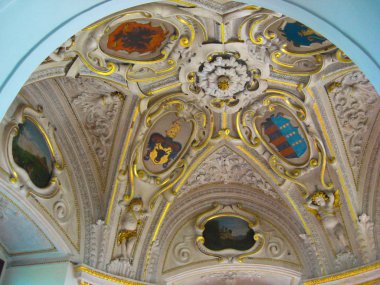 Baranow Sandomierski, Poland - October 08, 2013: View on the int