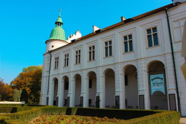 Baranow Sandomierski, Poland - October 08, 2013: Exterior view o