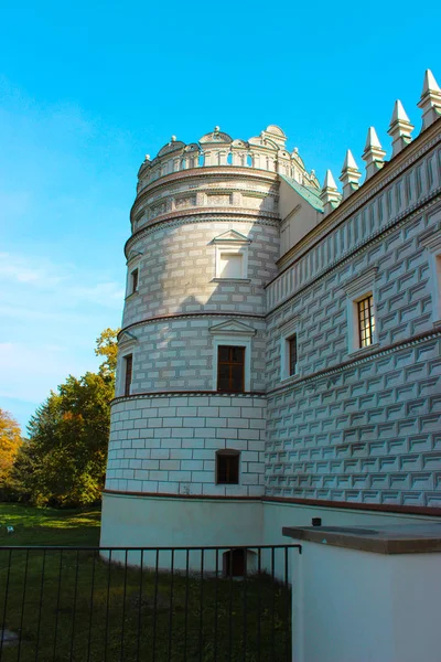 Krasiczyn, Poland - 11 October 2013：A view from the outside at — 图库照片