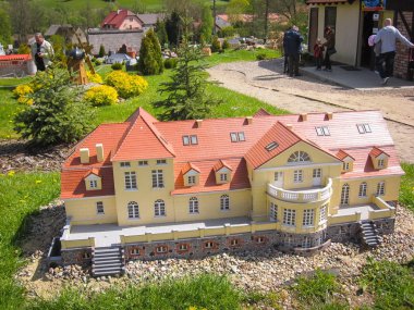 Strysza Buda, Pomeranya Voyvodalığı, Polonya - Mayıs 03, 2014: Kasz