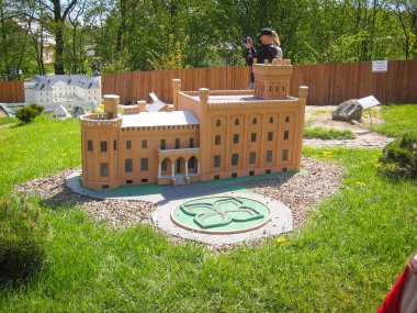 Strysza Buda, Pomeranya Voyvodalığı, Polonya - Mayıs 03, 2014: Kasz