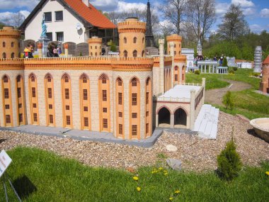 Strysza Buda, Pomeranya Voyvodalığı, Polonya - Mayıs 03, 2014: Kasz