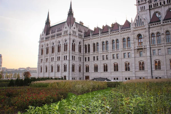 Κτίριο Του Κοινοβουλίου Της Ουγγαρίας Budapes — Φωτογραφία Αρχείου