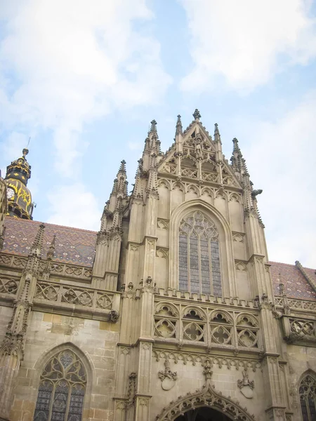 Kosice Eslovaquia Catedral Santa Isabel Iglesia Más Grande Eslovaquia Una —  Fotos de Stock