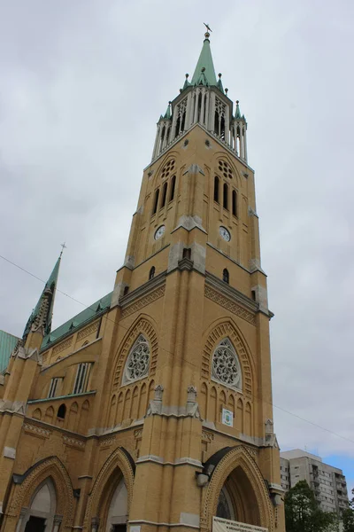 Lodz Poland May 2014 Evangelical Church Mateusz Augsburg Confession Poland — 图库照片