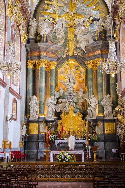 Czestochowa Польща Травня 2014 Монастир Святилища Ясна Гора Погляд Внутрішню — стокове фото