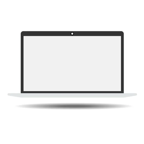 Computer Monitor Vektor Illustration. — Stockvektor