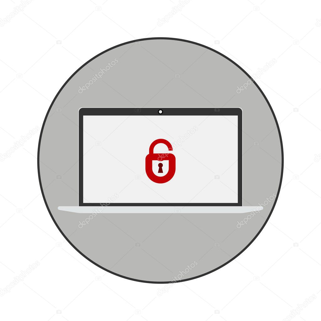 Identifier un virus informatique. — Image vectorielle nikonlike
