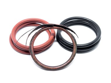 Çeşitli O yüzük endüstriyel kullanım.