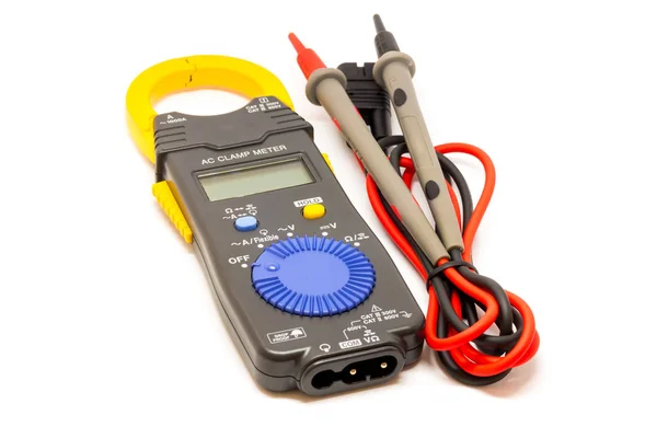 Electric  digital multimeter. — Stock Photo, Image