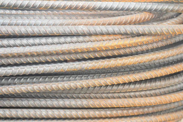 İnşaat demiri çelik barlar arka plan.