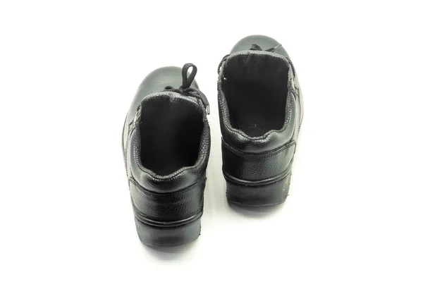 Zapatos de seguridad sobre fondo blanco . — Foto de Stock