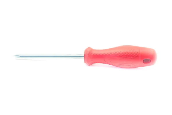 Screwdriver on white background. — Stock Photo, Image