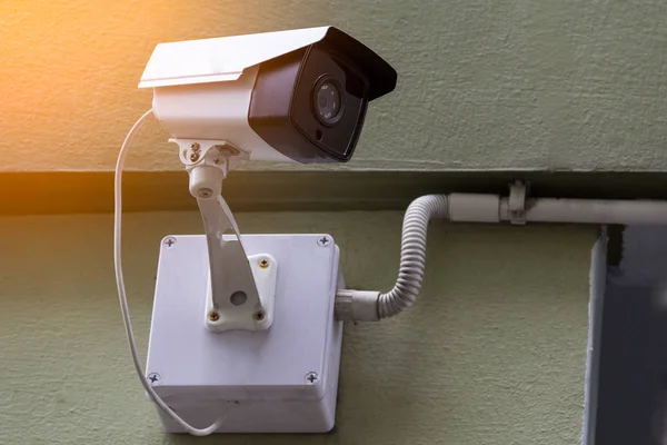 CCTV säkerhet kameran. — Stockfoto