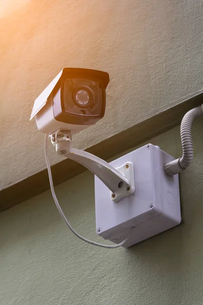 CCTV säkerhet kameran. — Stockfoto