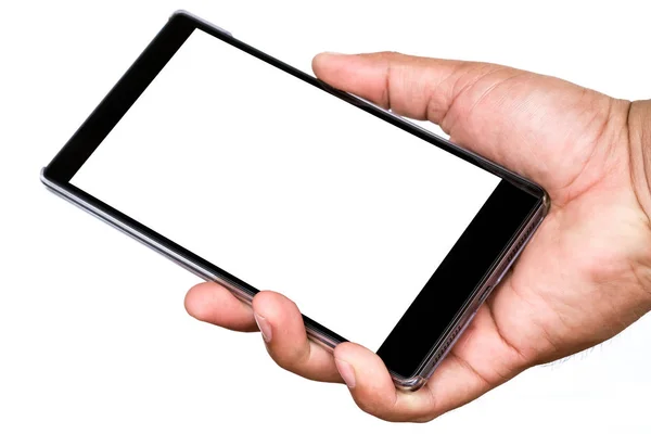 Smartphone in una mano . — Foto Stock