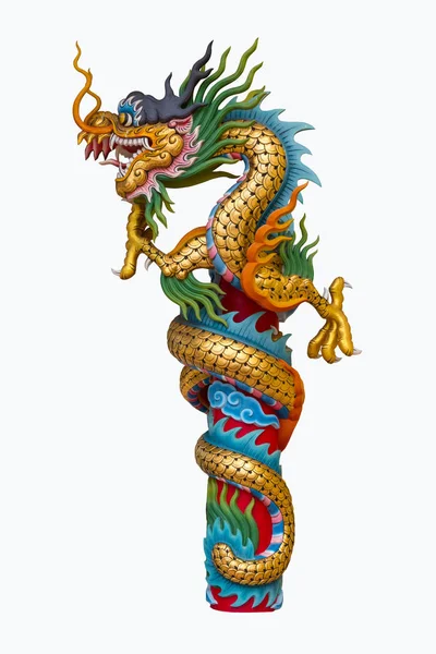 Chinese draak standbeeld. — Stockfoto