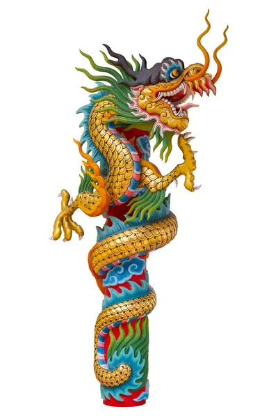 Chinese draak standbeeld. — Stockfoto