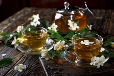 Yasemin çayı Yasemin bitki çiçek