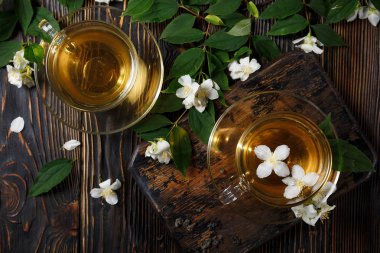 Yasemin çayı Yasemin bitki çiçek