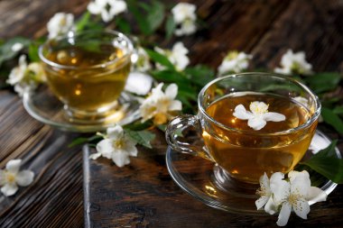 Yasemin çayı Yasemin bitki çiçek