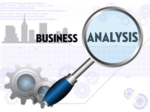 Business analyse thema — Stockvector