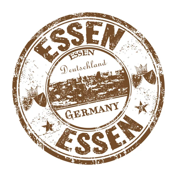 Sello de goma grunge Essen — Archivo Imágenes Vectoriales