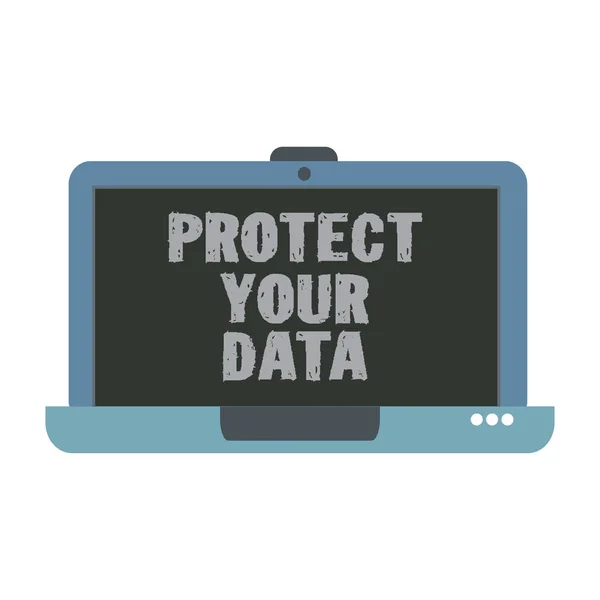 Protect your data — Stok Vektör