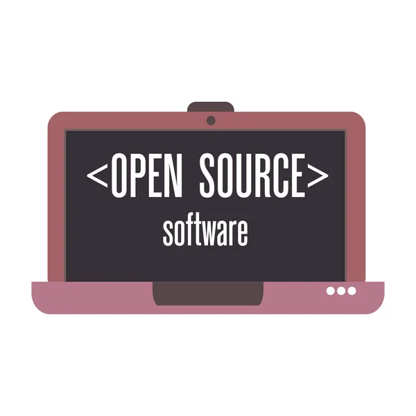 Open source software — Stockvector