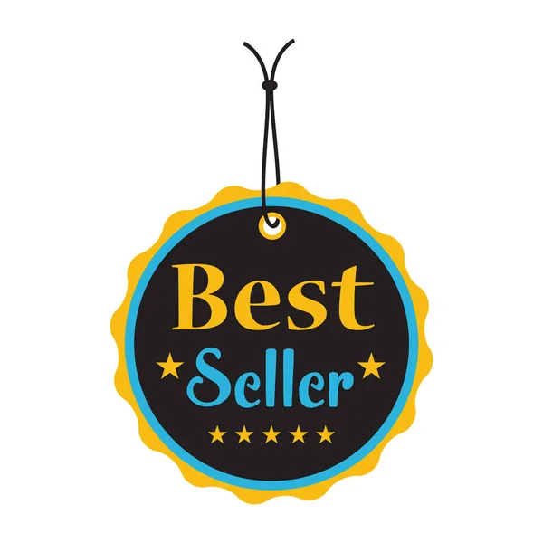 Best seller tag — Stock Vector