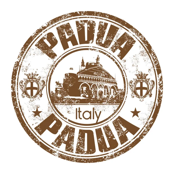 Sello de goma grunge Padua — Vector de stock