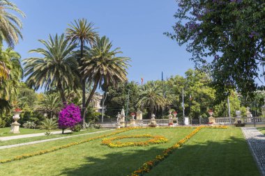 Güzel yeşil San Remo, İtalya