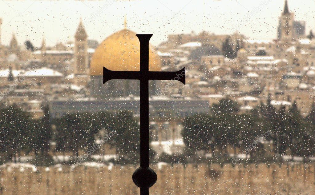 The holy city Jerusalem, Sanctified by religion and tradition, by history and theology, by holy places and houses of worship, Jerusalem is a city revered by Jews, Christians, and Muslims