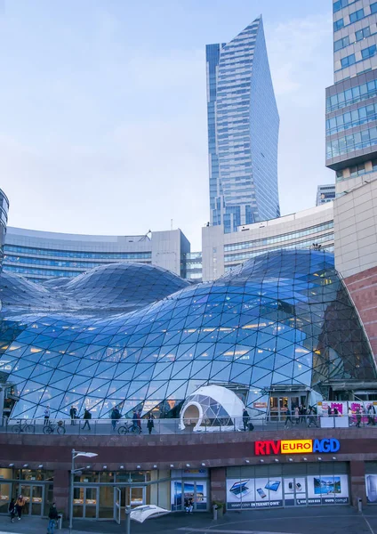 Varšava Polsko Listopad2019 Golden Terraces Zlote Tarasy Shoppin Center Varšavě — Stock fotografie