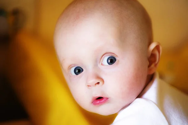 Retrato de un bebé gateando —  Fotos de Stock