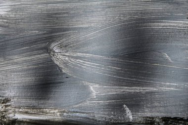 Gri renklerle boyanmış beyaz albüm sayfası