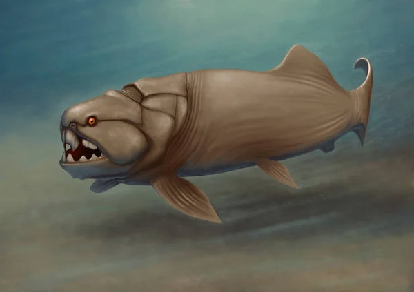 Dunkleosteus — стокове фото