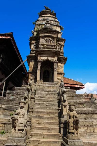 Siddhi Lakshmi templom a Durbar téren — Stock Fotó