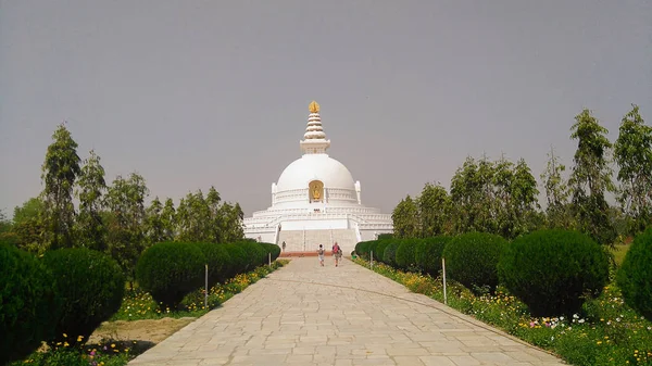 Буддийский Монастырь Является Одним Самых Святых Мест Буддистов — стоковое фото