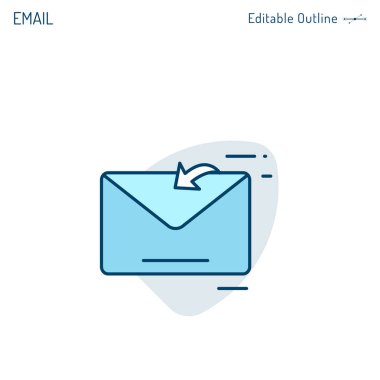 E- posta simgesi, Gelen kutusu simgesi, bizimle irtibata geçin, bize yazın, iş hizmetleri, mesaj alın, iletişim, e- posta pazarlaması, düzenlenebilir felç