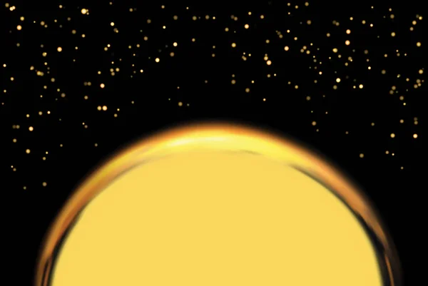 Exoplaneta o planeta extrasolar. Ilustración vectorial . — Archivo Imágenes Vectoriales