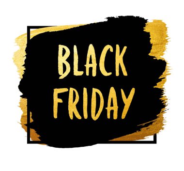 Vektör afiş Black Friday Satılık. Modern web afiş.
